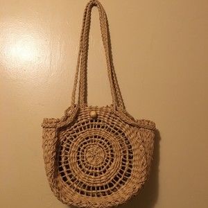 Straw Tote Bag